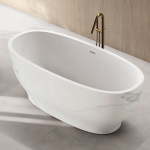 Bañera ovalada independiente Altea – Solid Surface