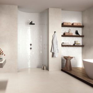 Lavabo integrado porcelánico Enea a medida