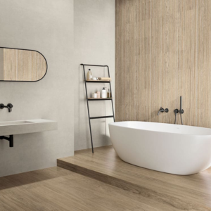 Lavabo integrado porcelánico Enea a medida